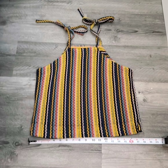 Madewell - Texture and Thread Woven Colorful Unique Top - Small - Picture 7 of 11